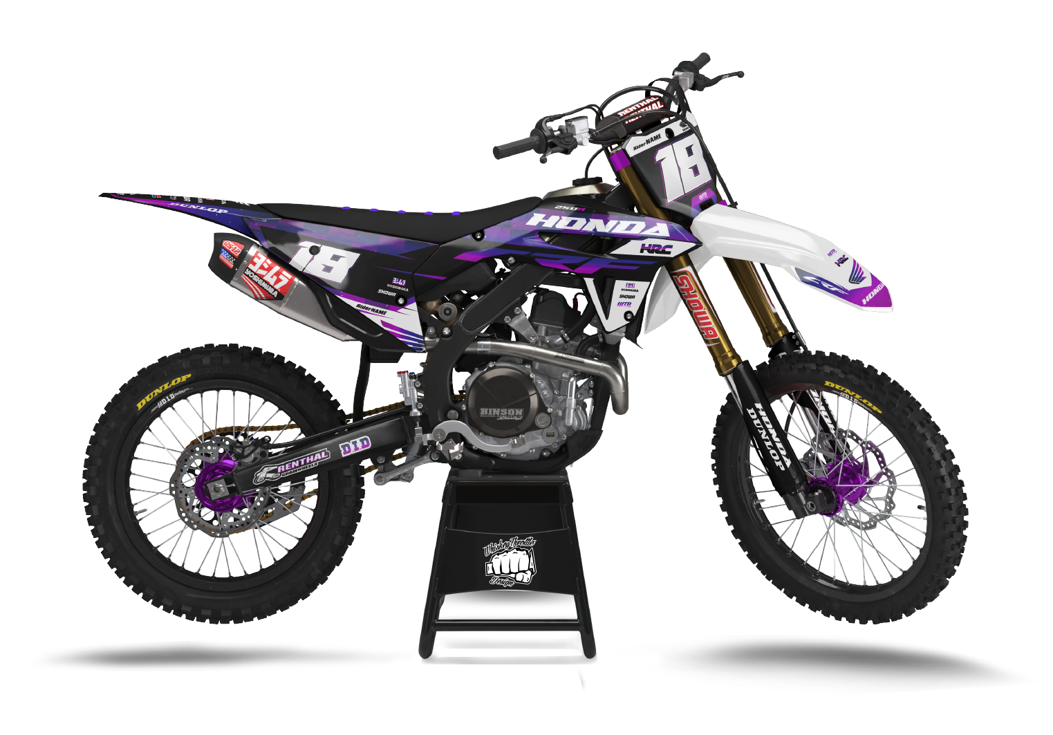HONDA MOTOSPACE - DEKALKIT