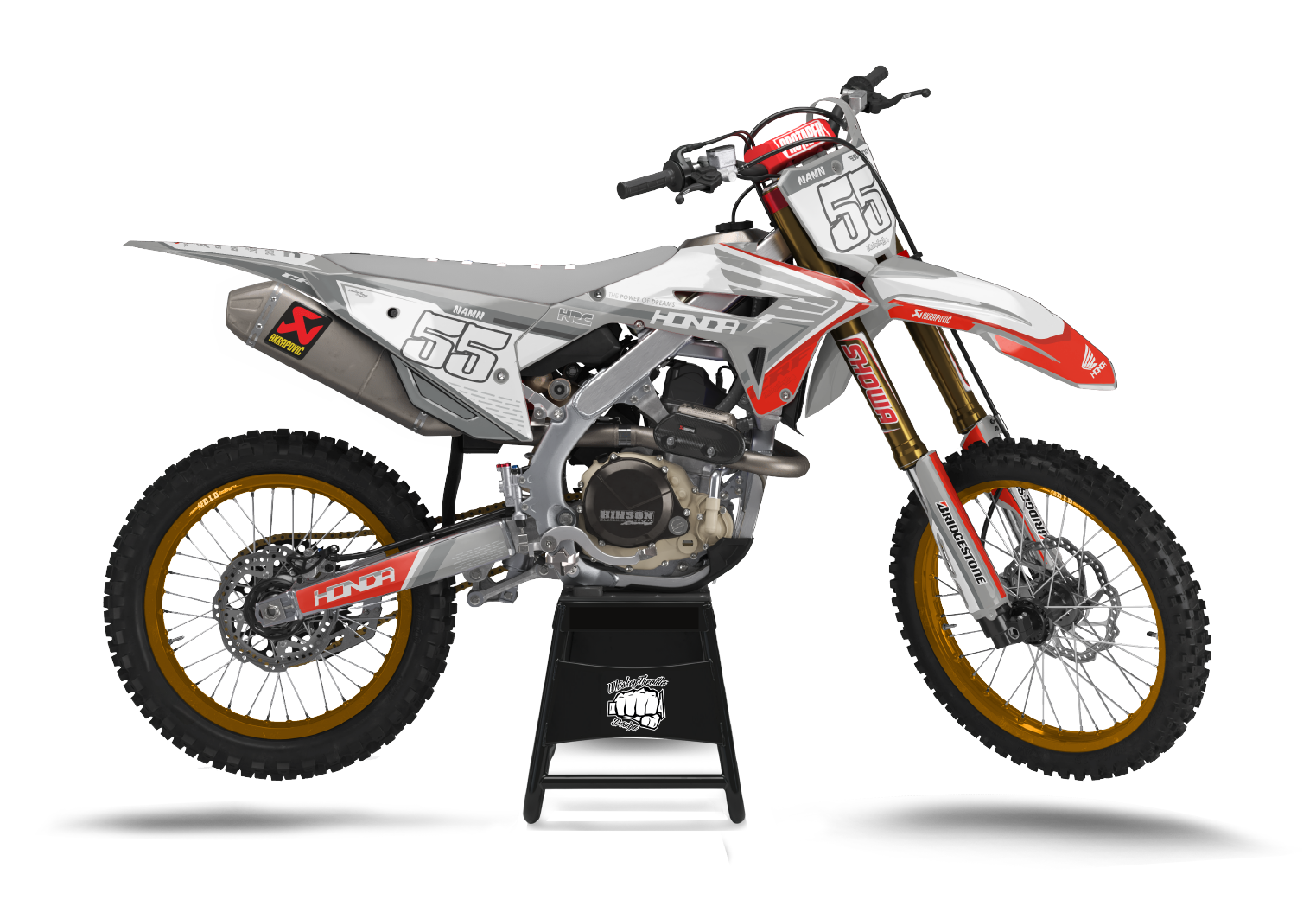 HONDA VORTEX - DEKALKIT