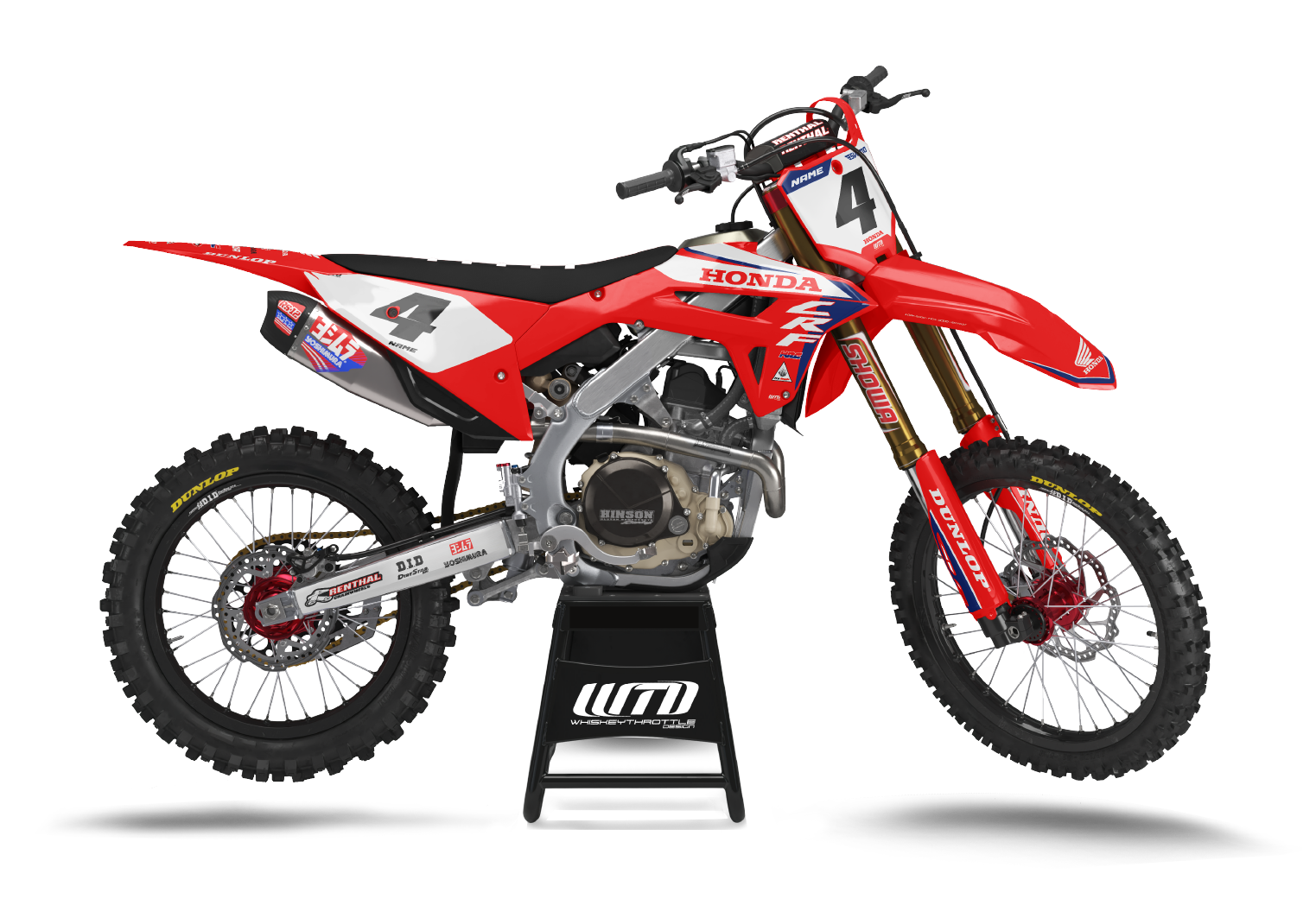 HONDA FACTORY V2 - DEKALKIT