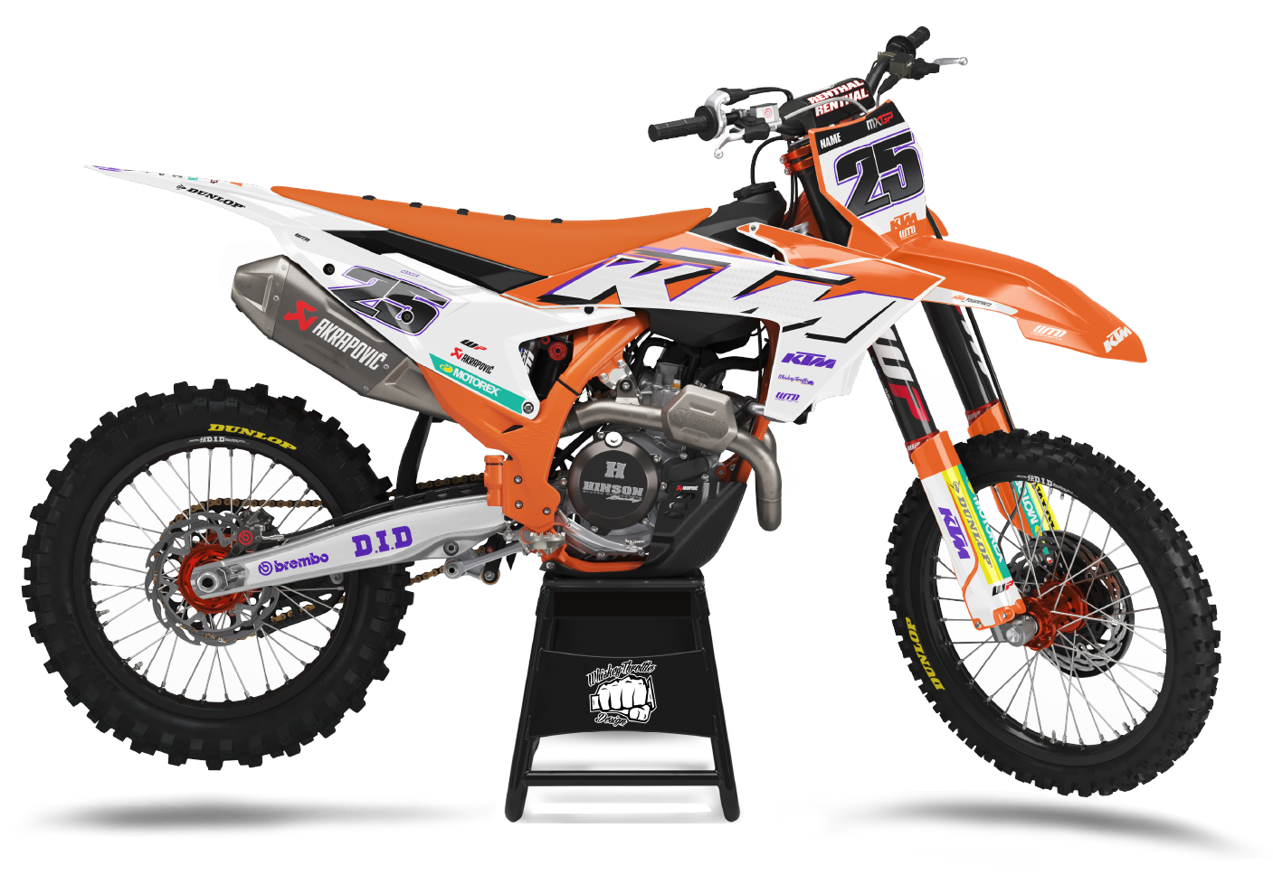 KTM APEX - DEKALKIT