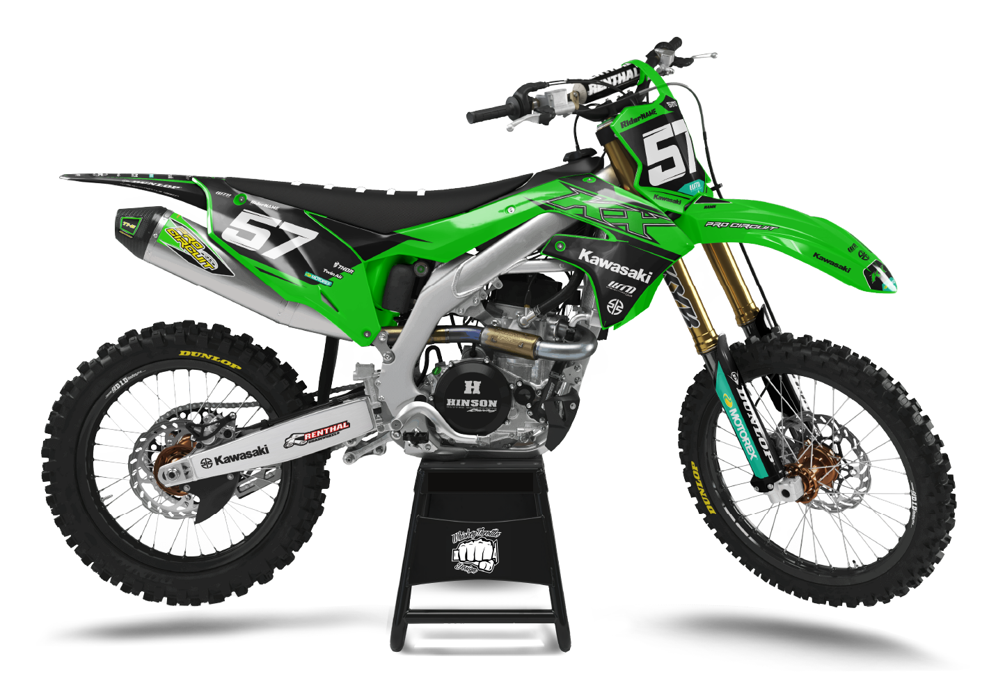 KAWASAKI RACE - DEKALKIT