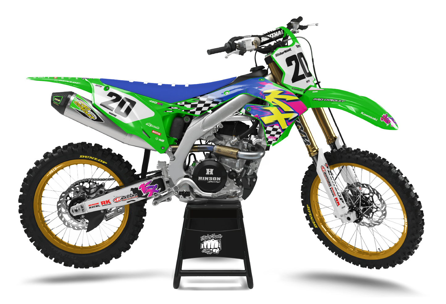 KAWASAKI RETRO - DEKALKIT