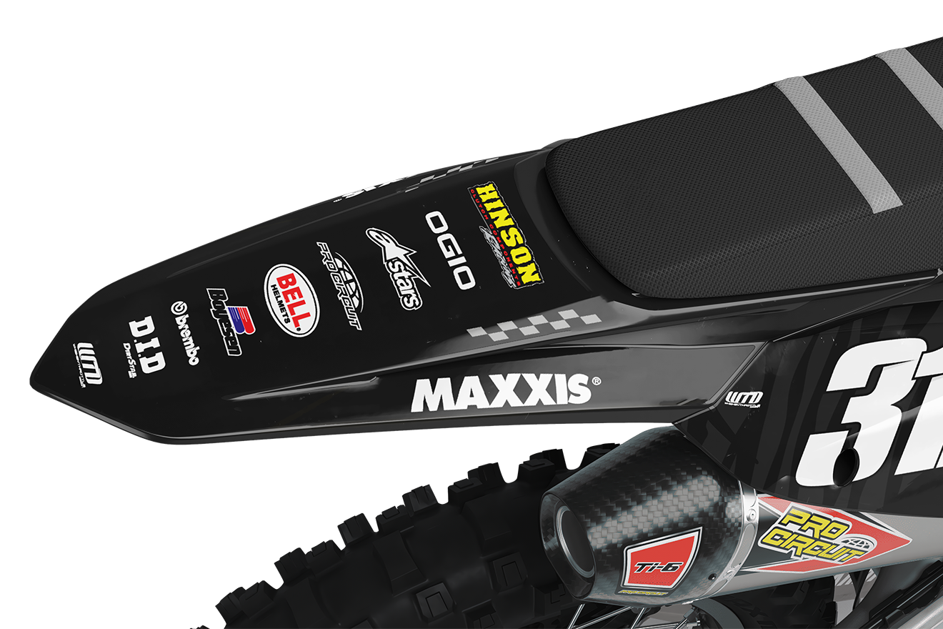 KTM HAZEL BLACK - DEKALKIT