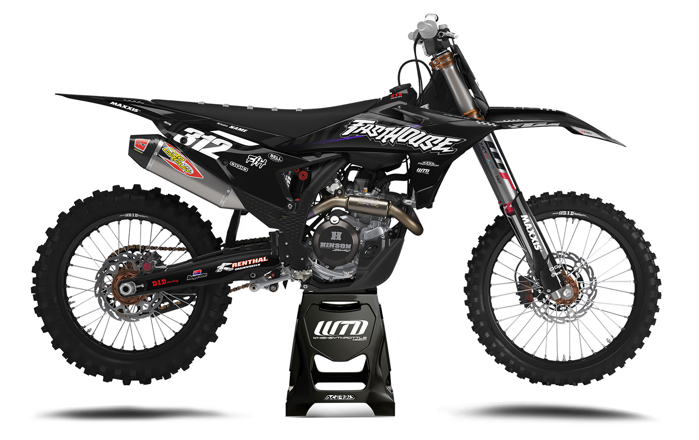 KTM HAZEL BLACK - DEKALKIT