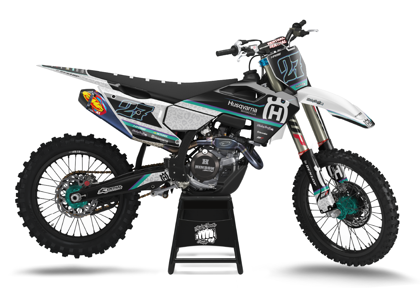 HUSQVARNA ROGUE - DEKALKIT