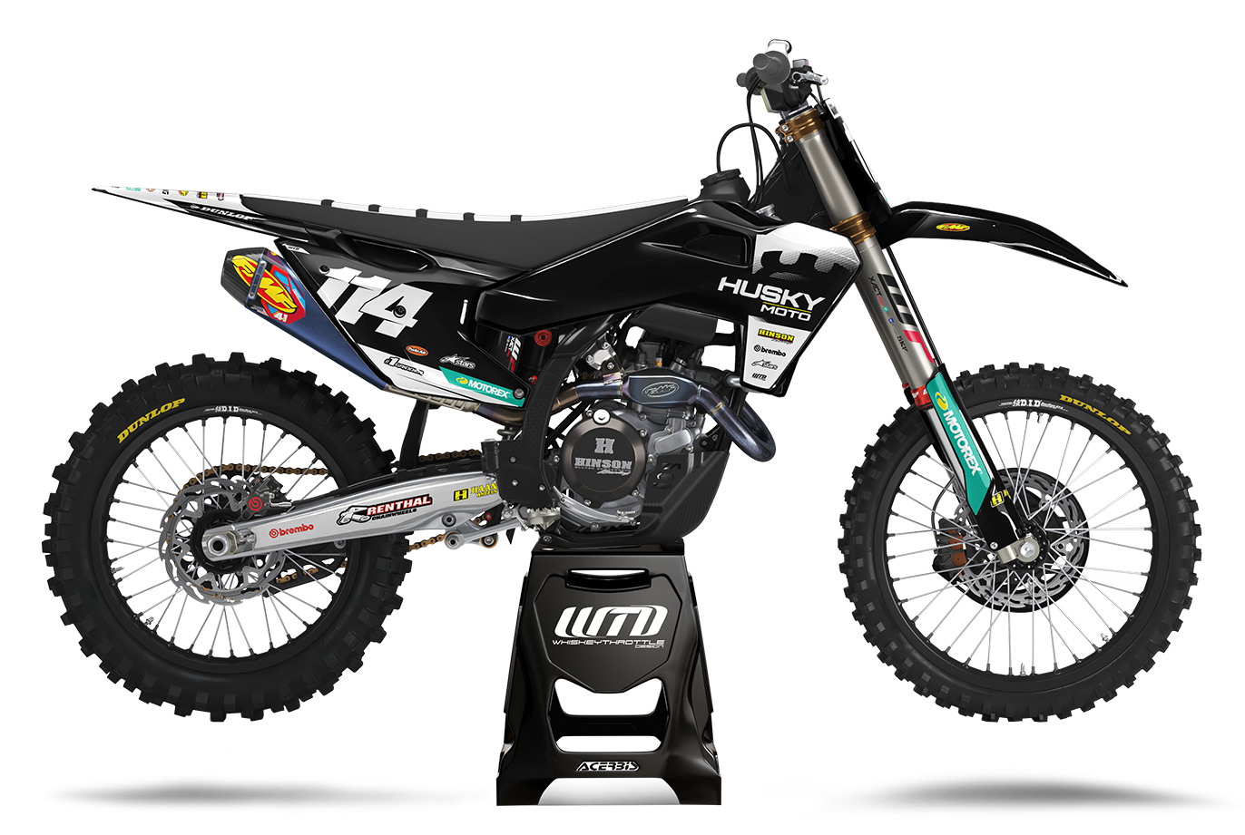 Dekalkit Husqvarna Clutch WTD