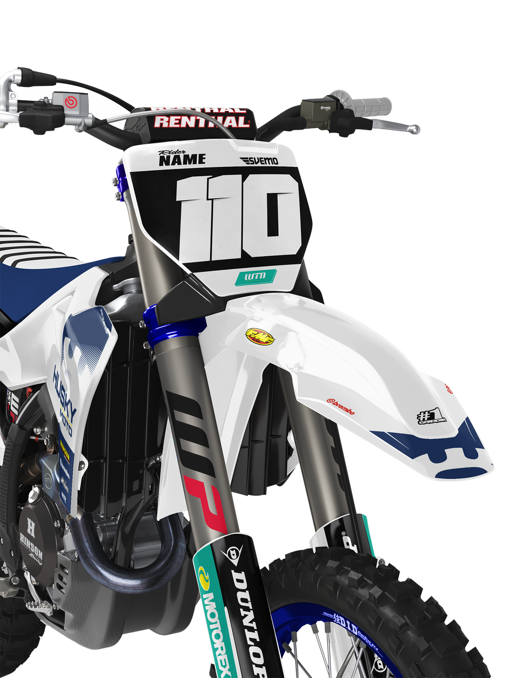 Dekalkit Husqvarna Clutch WTD