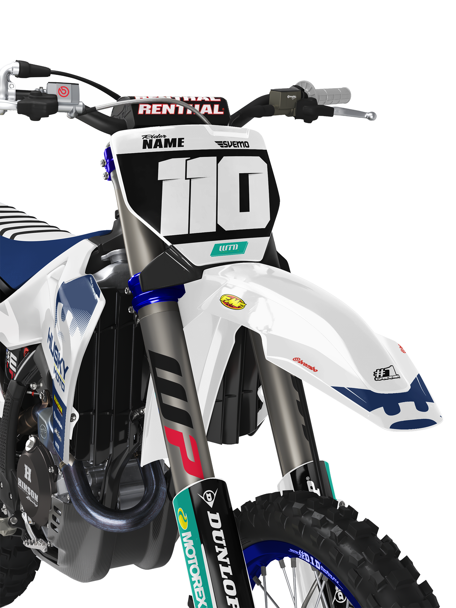 Dekalkit Husqvarna Clutch WTD