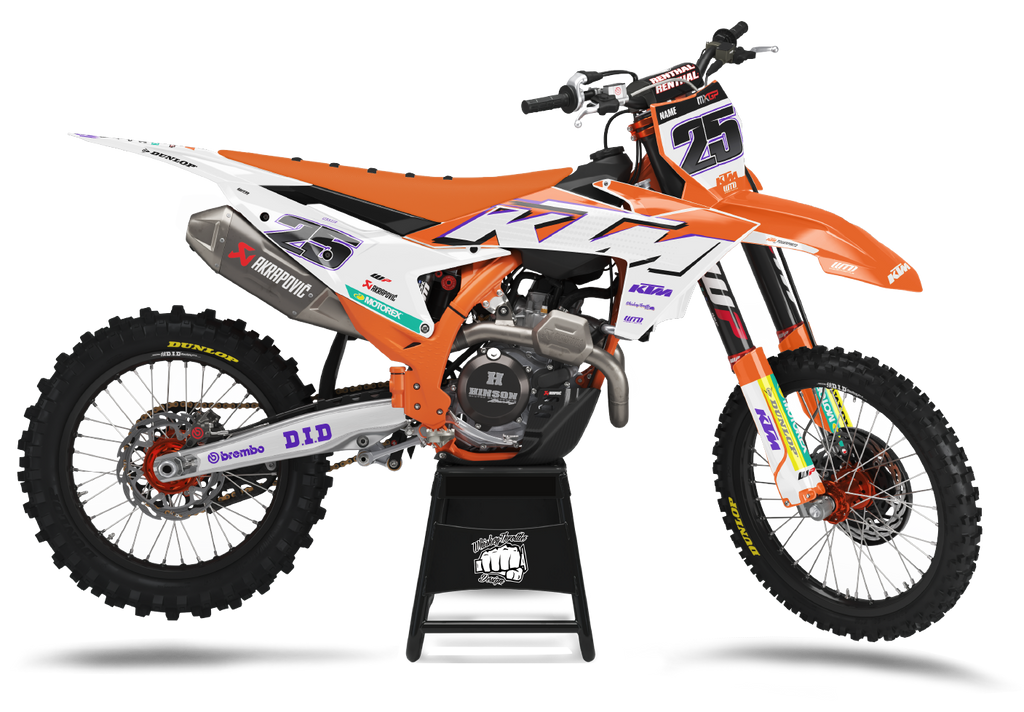 KTM APEX - DEKALKIT