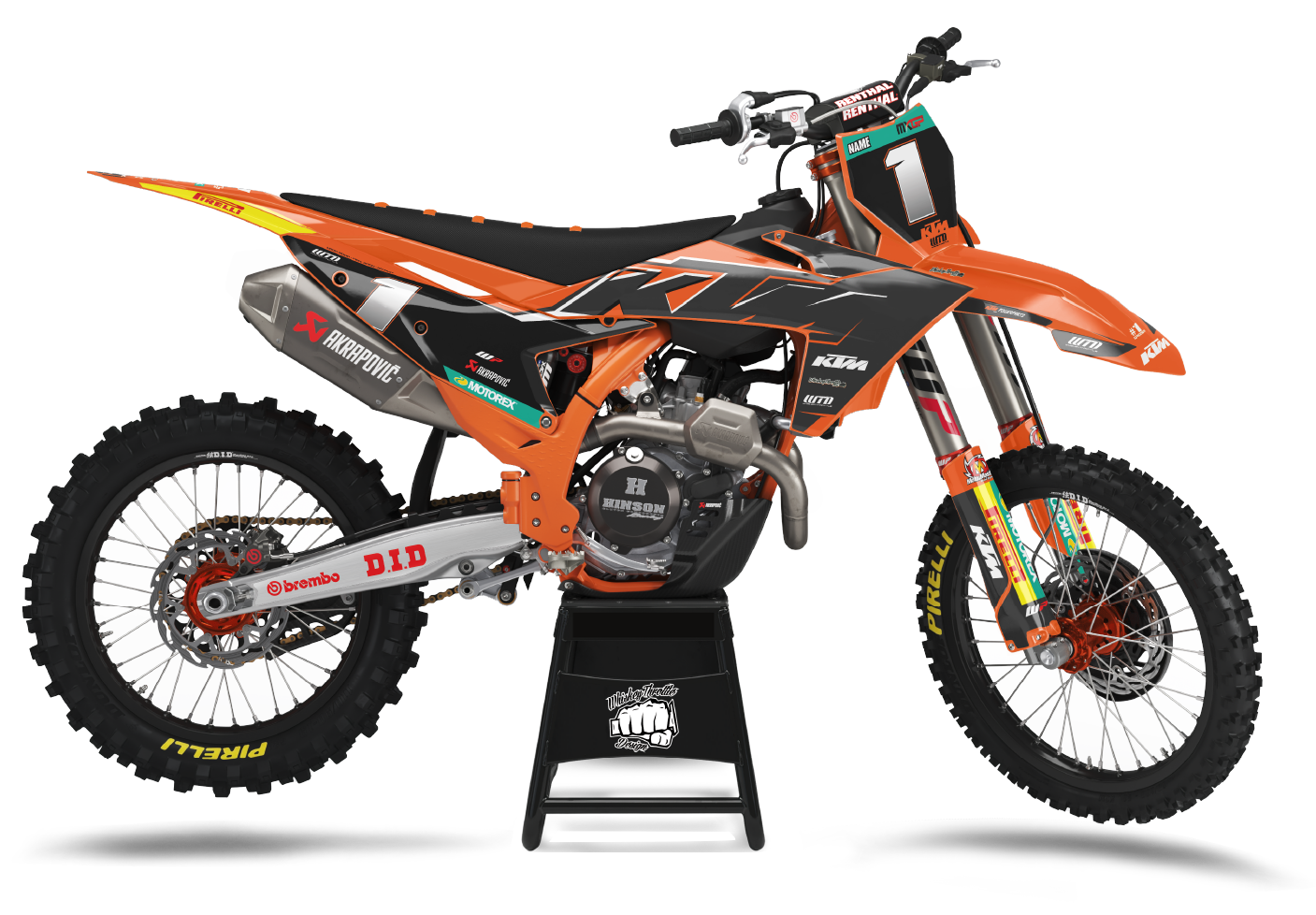 KTM RACE - DEKALKIT