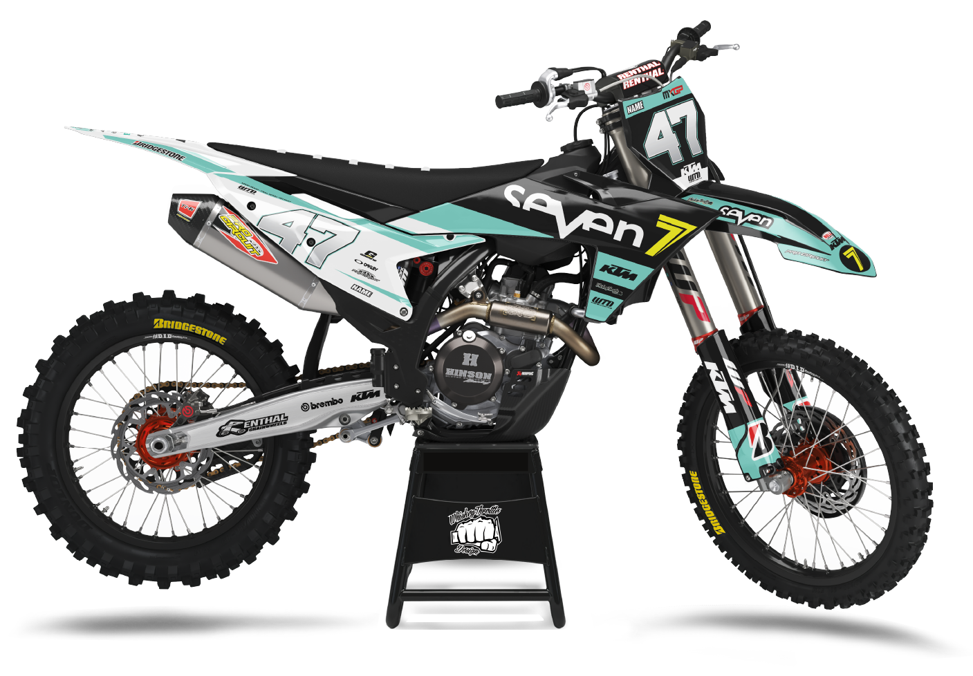 KTM SEVEN - DEKALKIT