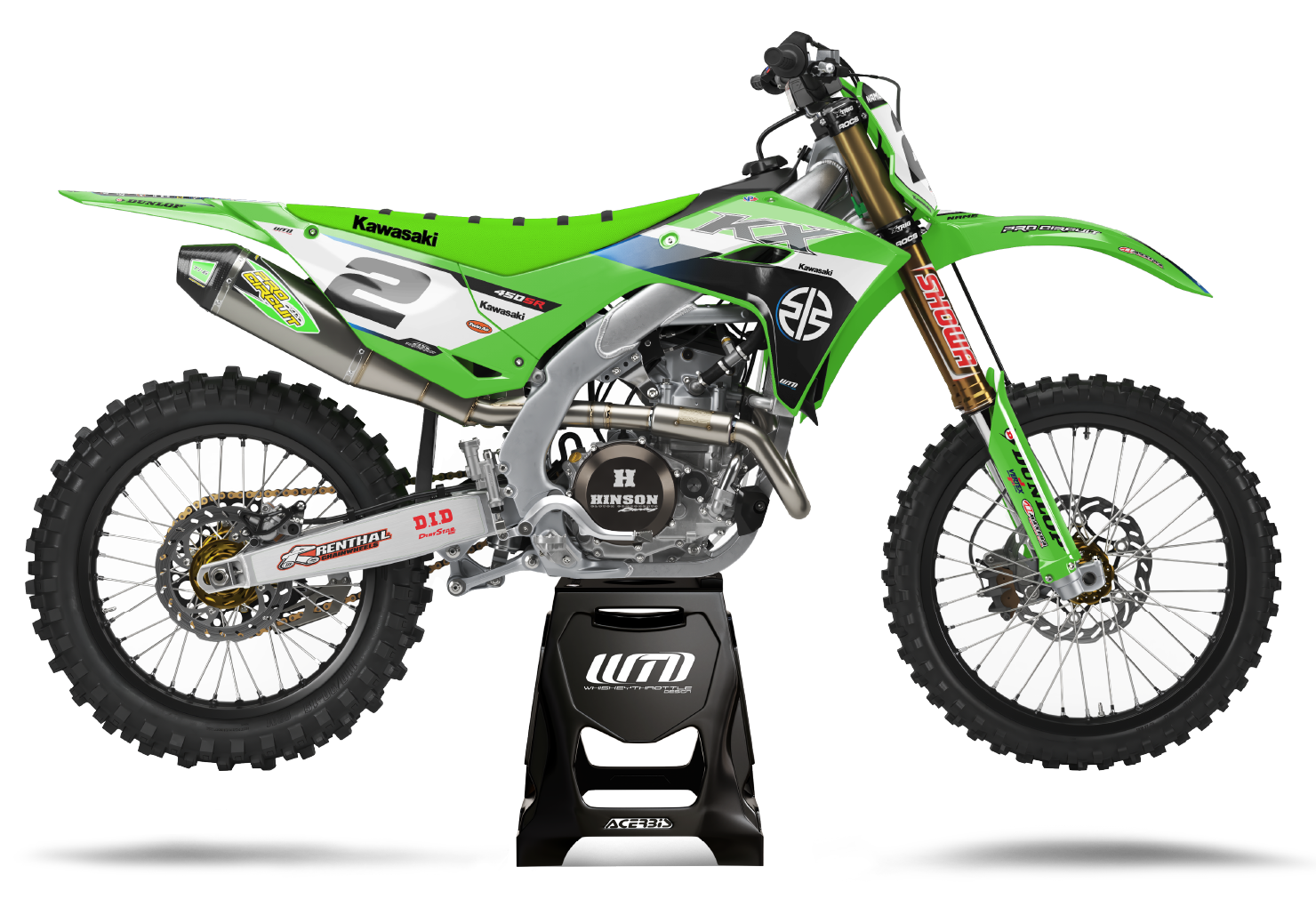 Dekalkit Kawasaki Factory V2 WTD