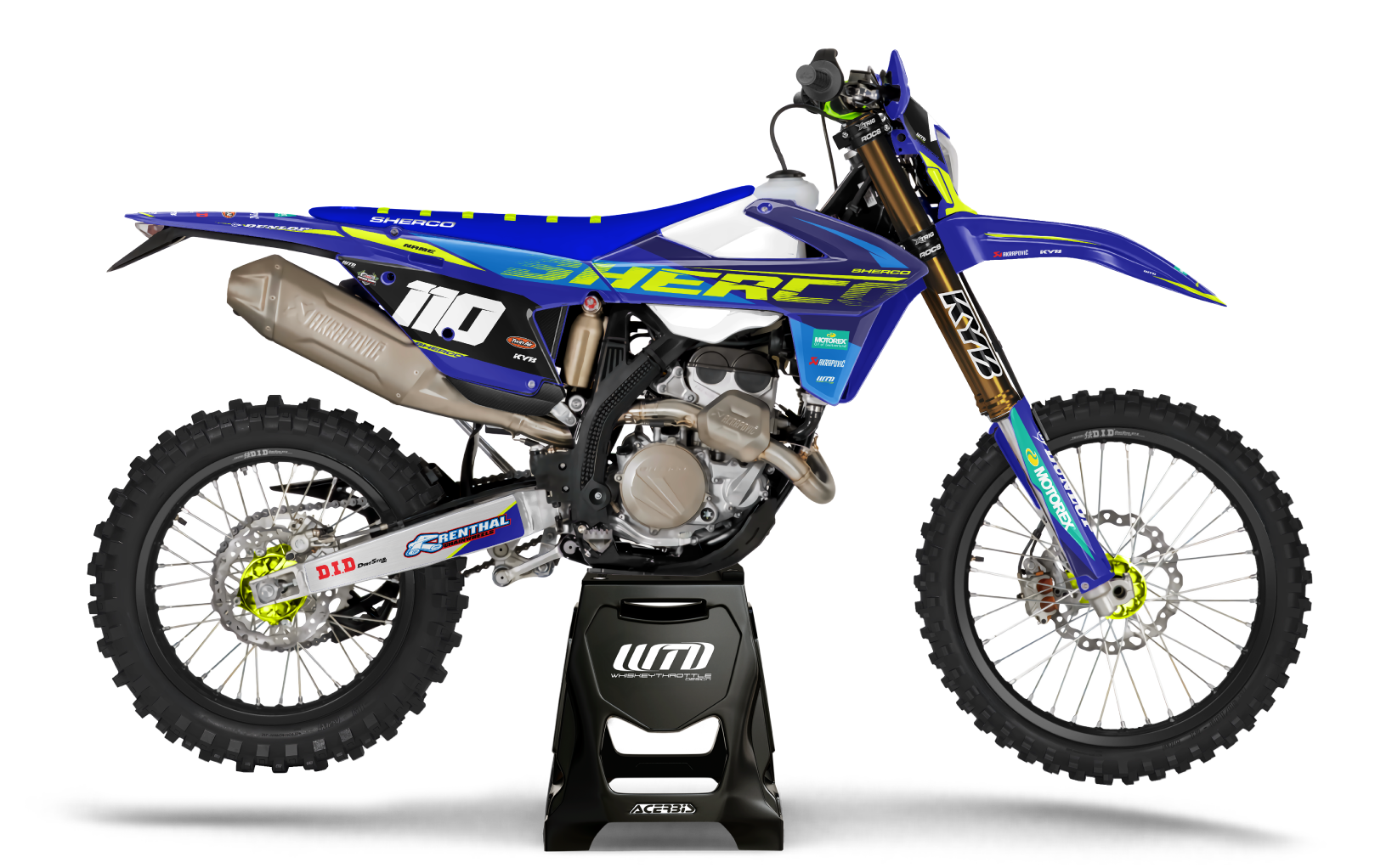 Dekalkit Sherco Race Blue WTD
