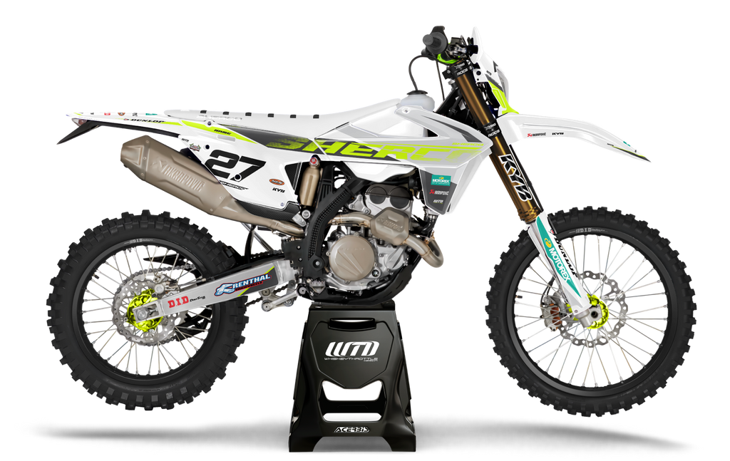 Dekalkit Sherco Race White WTD
