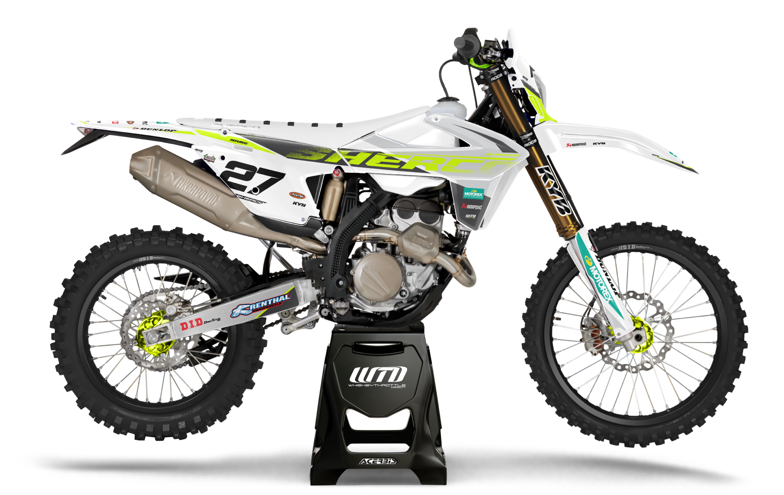 Dekalkit Sherco Race White WTD
