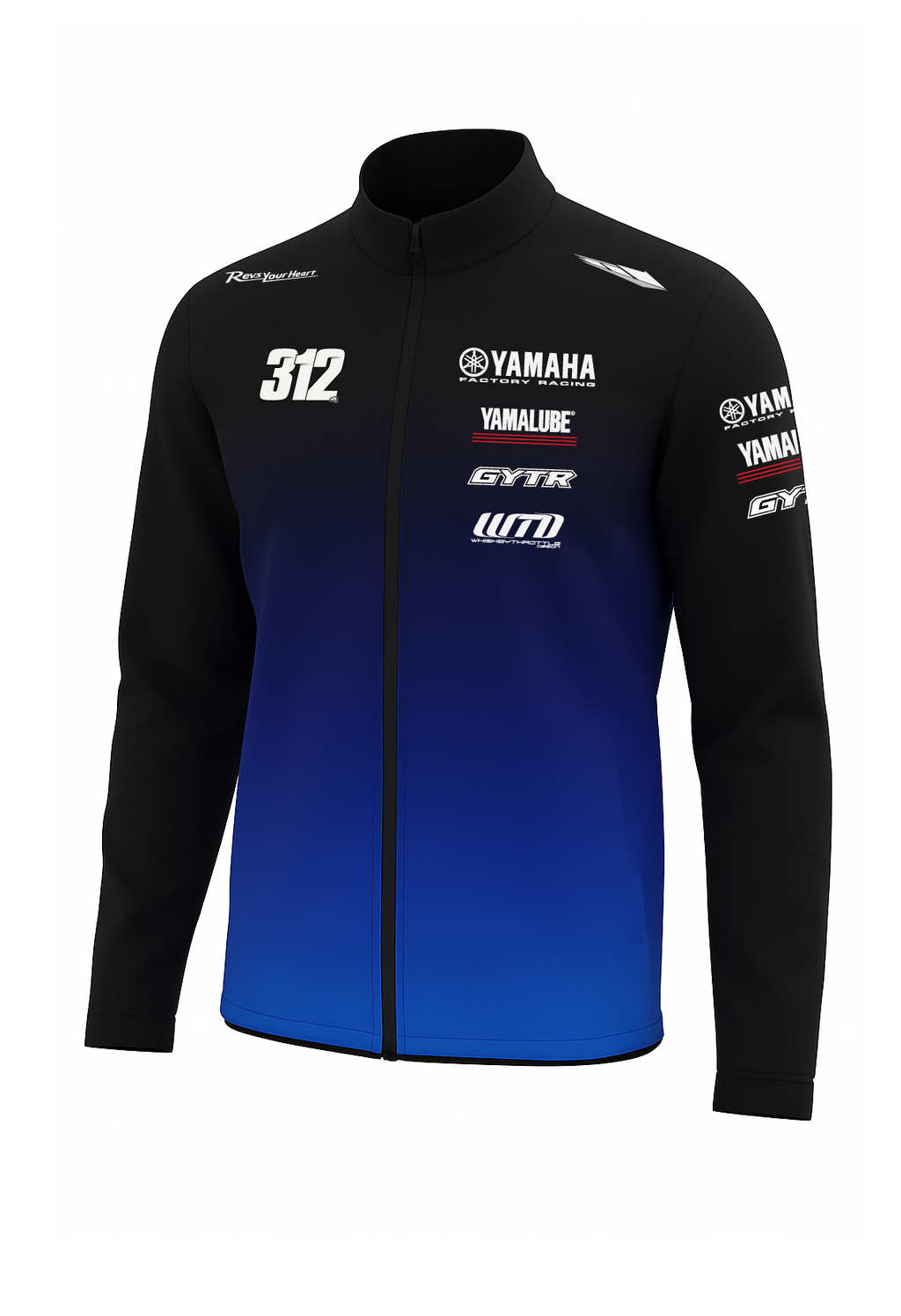 WTD Custom mx-softshell jacket front side