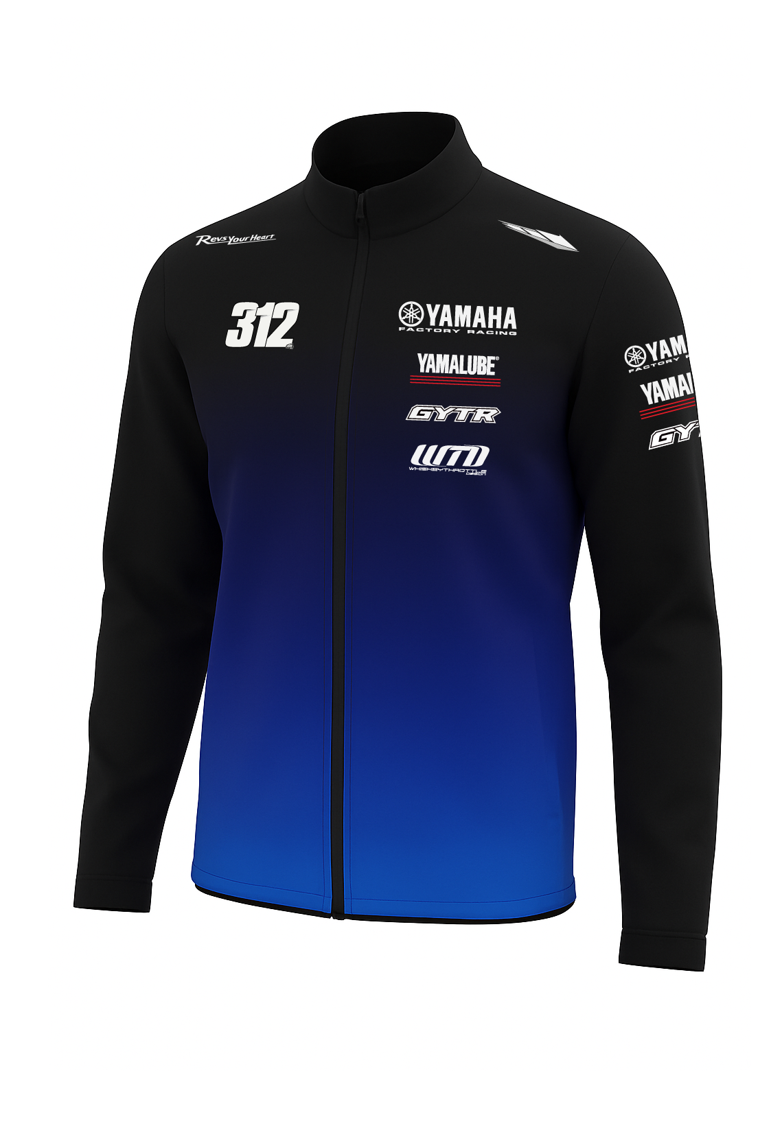 WTD Custom mx-softshell jacket front side