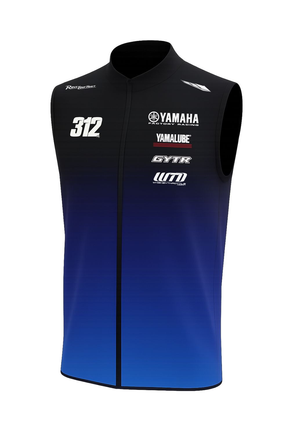 WTD Custom mx-vest front side